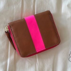 Clare V petit zip wallet